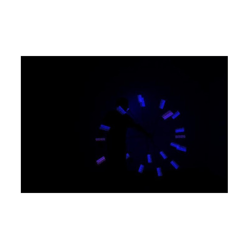 COLOR LED STAFF - remote control, rechaerchable, various colors and modes