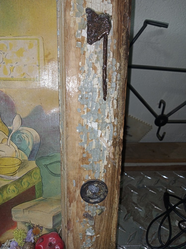 Snow White Vintage Cloth Book In A Custom Made Frame