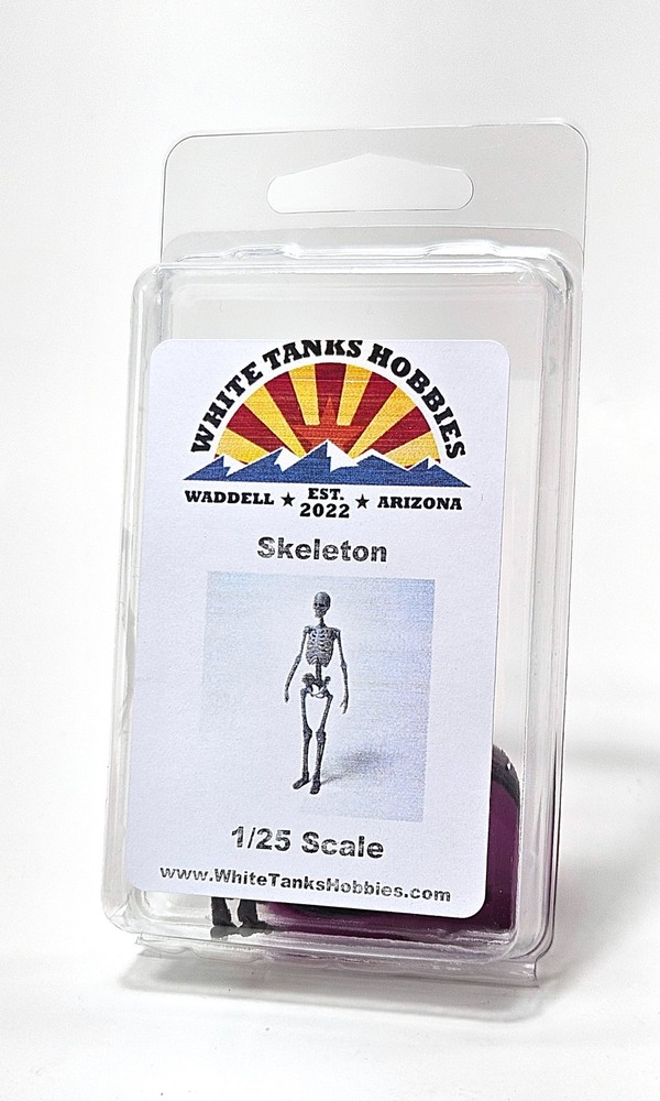 Skeletons 1/24 - 1/25 Scale (2 Pack)