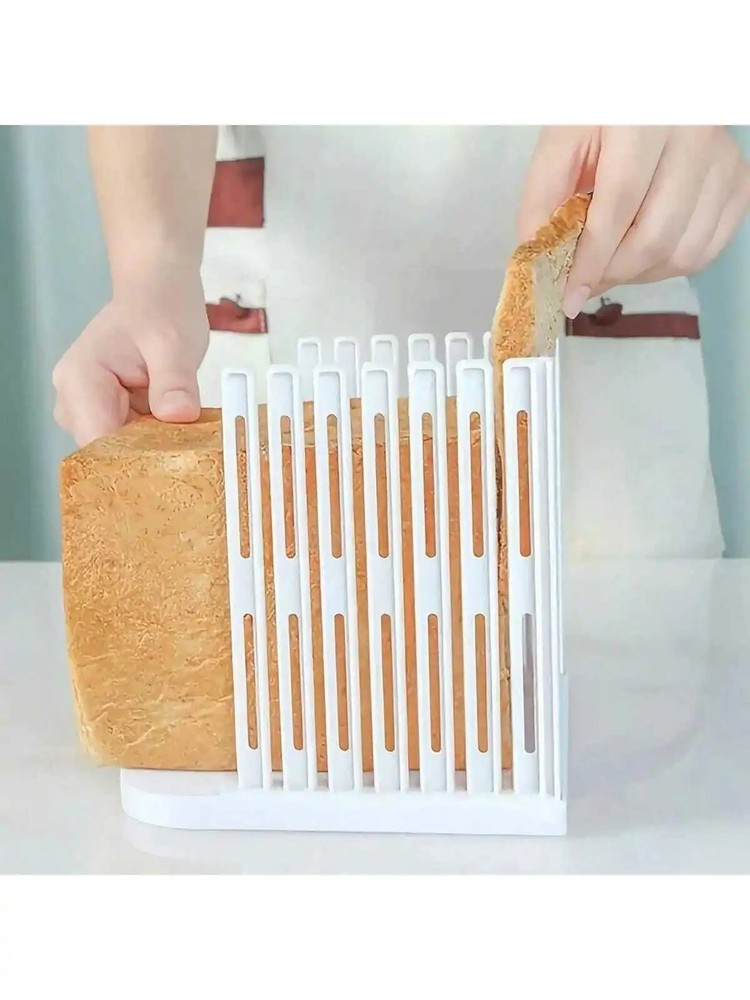 Adjustable Bread Slicer Guide Foldable Cutter for Homemade Bread Tool