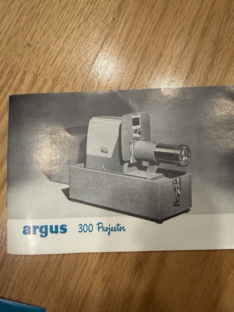Argus Automatic Slide Changer in Box with Manual