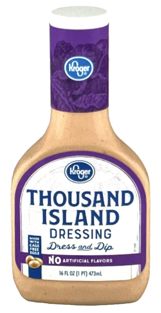 Kroger Thousand Island Salad Dressing 16 oz
