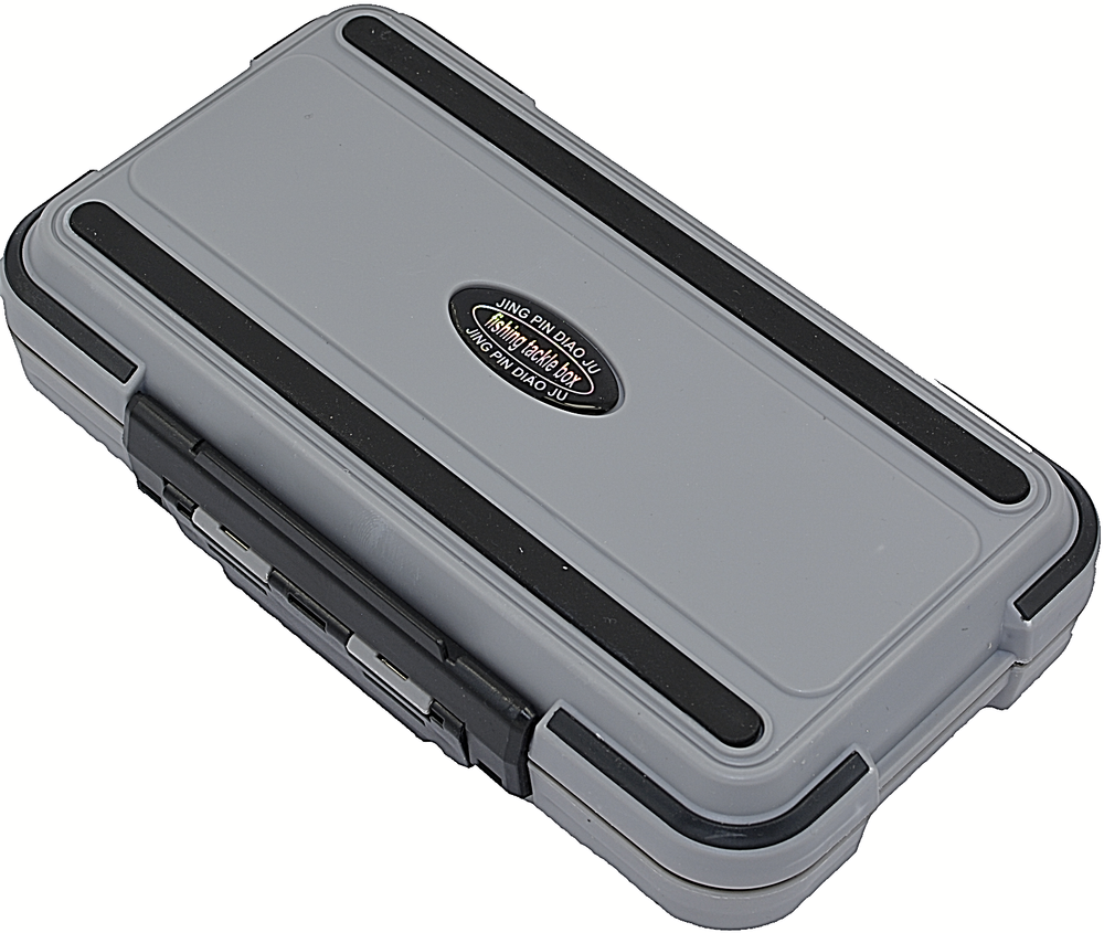 Fishing Tackle Box Lure Waterproof Compartments 2 Layer Hook Storage Case Hook