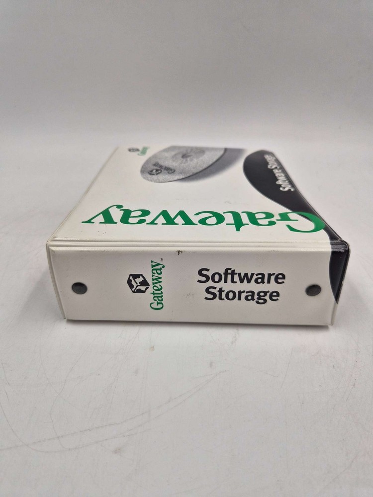 Gateway Software Storage Binder Microsoft Windows 98 WordPerfect 8 Used