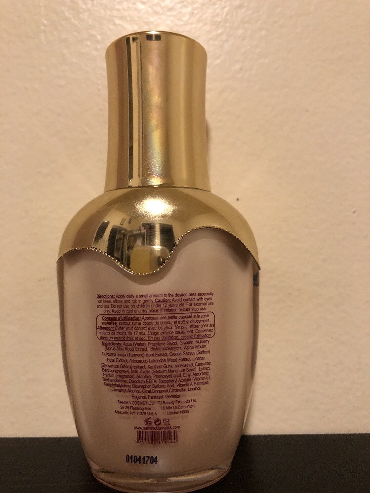 SAMIRA Toning Serum Immense Whitening Therapy 60ml. Samira