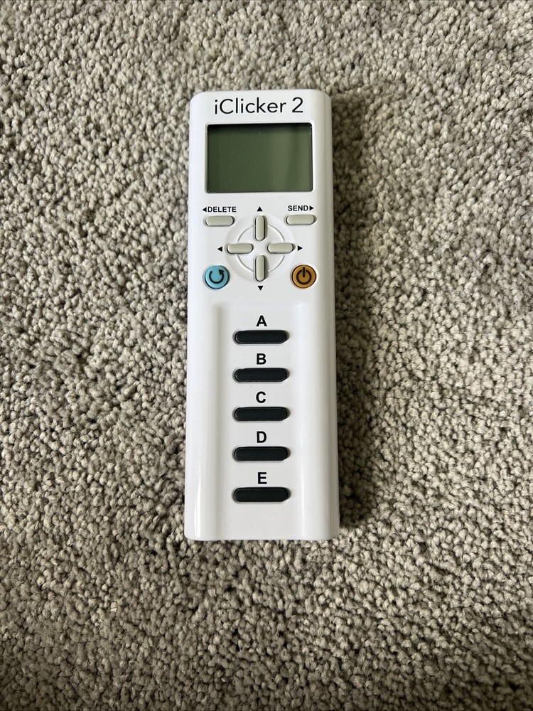iClicker 2 Student Classroom Response System Remote Control Tested & Works