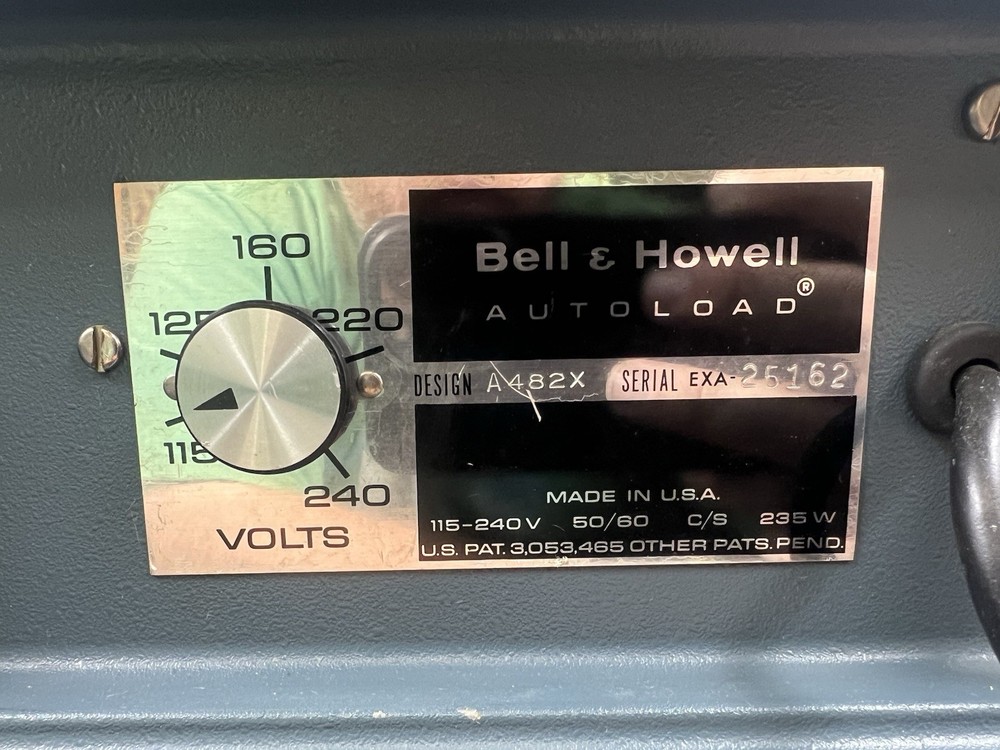 Bell & Howell A482X Projector (Not Fully Tested)