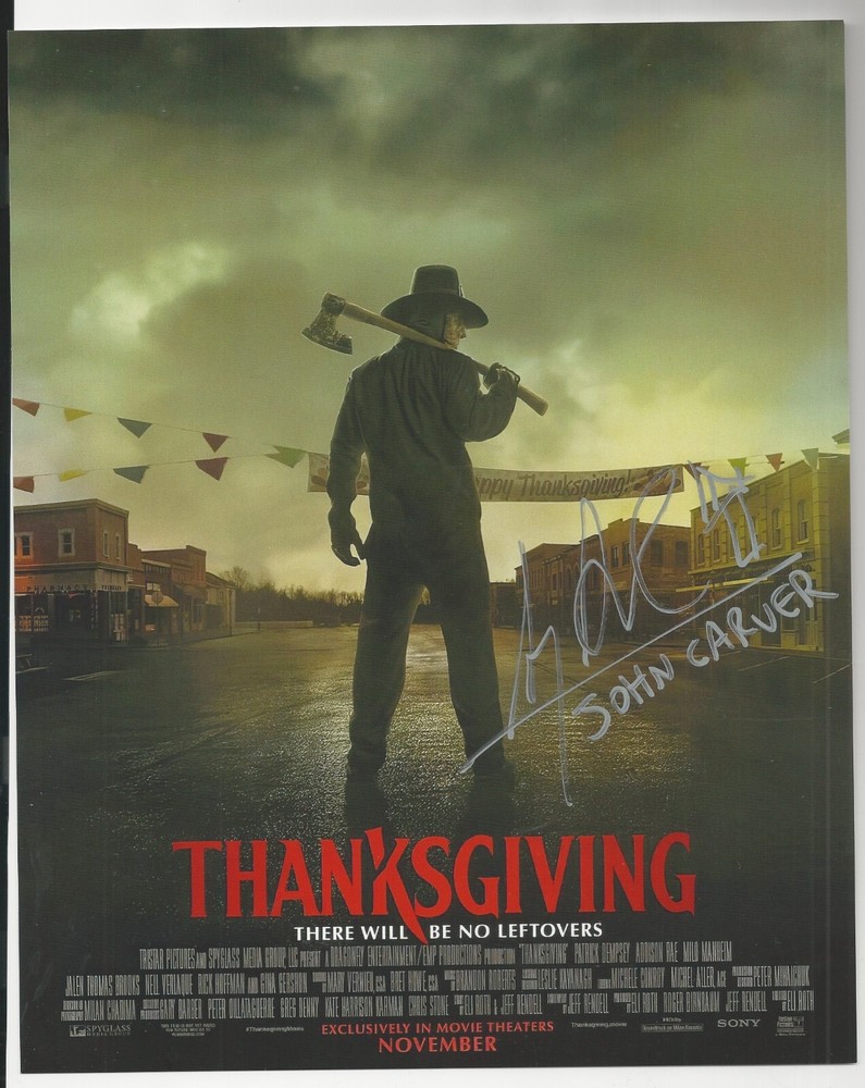 Alex Armbruster - Thanksgiving signed photo