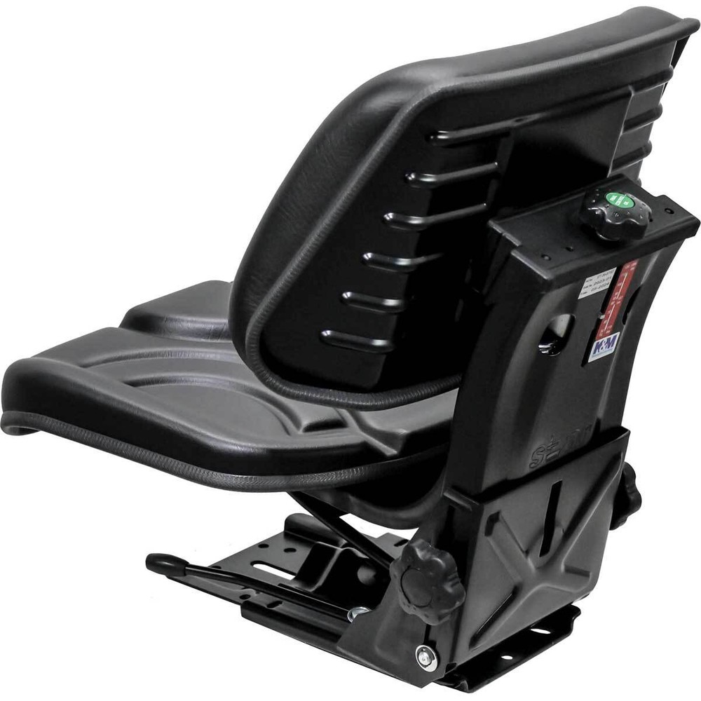 Uni Pro - KM 355 Black Mechanical Suspension Seat - Tall back