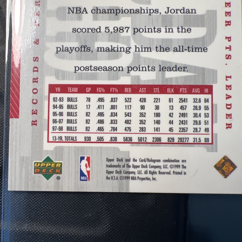 Michael Jordan auto COA