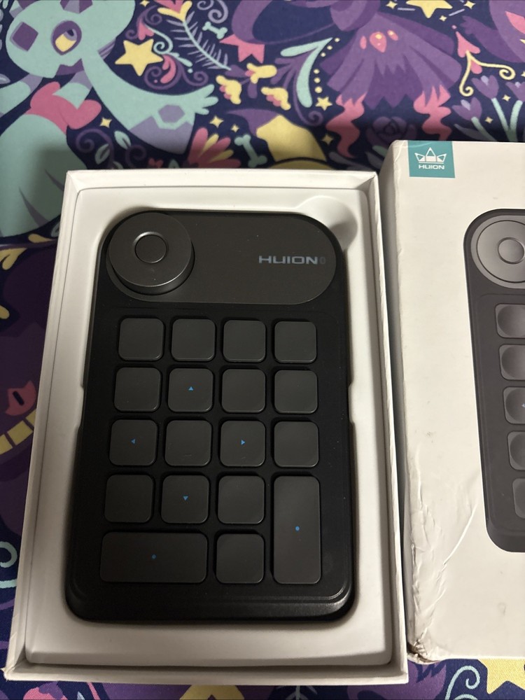 HUION Keydial Mini Bluetooth Programmable Keypad with Dial