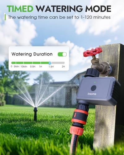 Sprinkler Timer with Remote Control, Water Hose Remote Control Water Timer