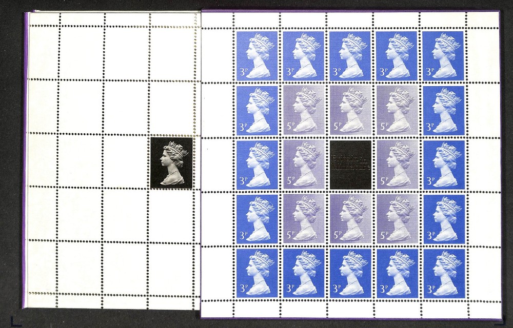 Great Britain in Miniature Stamp Collection Post Office Book