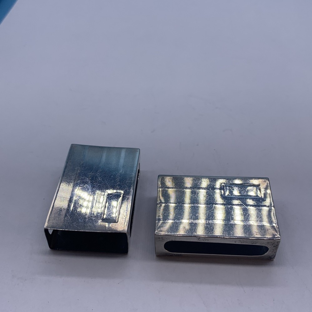 Vintage Sterling Silver Wallace Matchbox Holders