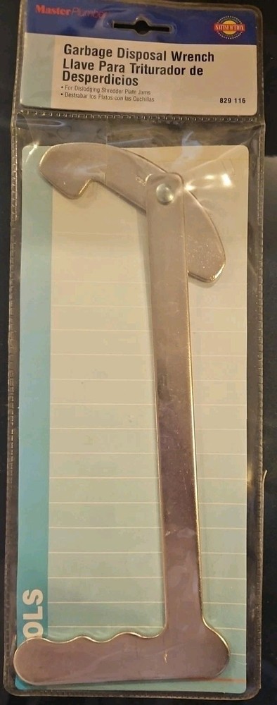 New Garbage Disposal Wrench By Master Plumber 829-116