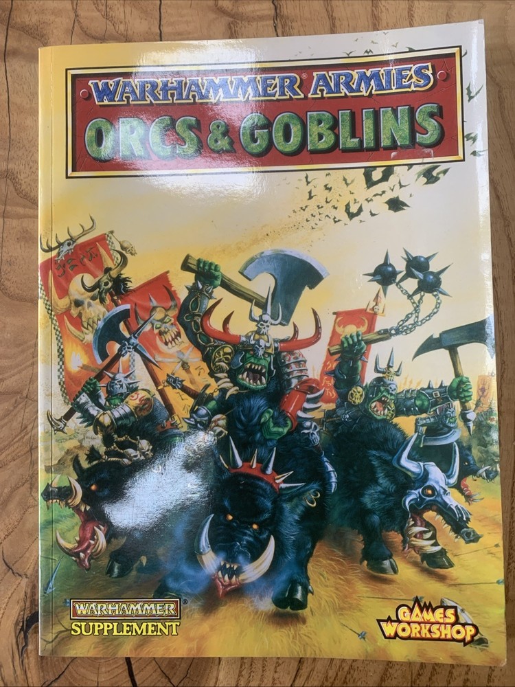 Warhammer Armies Orcs And Goblins Army Book OOP