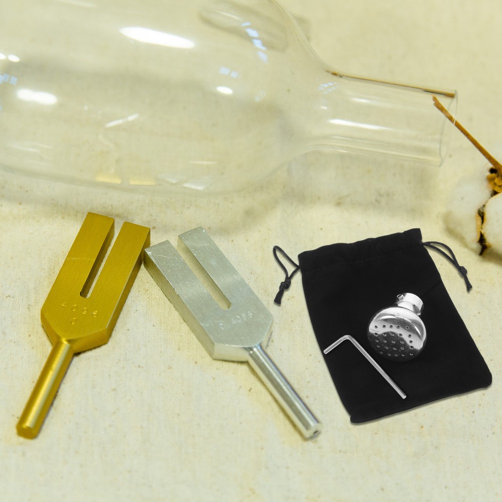 1 Set Tuning Fork Holder Universal Multi-Hole Tuning Fork Feet Replacement