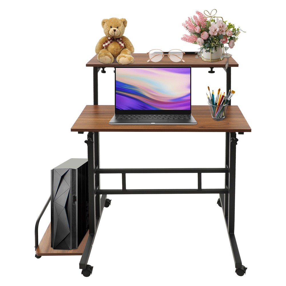 Multi Functional Foldable Desk, Modern Computer Desk, Adjustable Computer Table