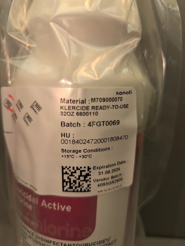 Klercide™ Sporicidal Active Chlorine
