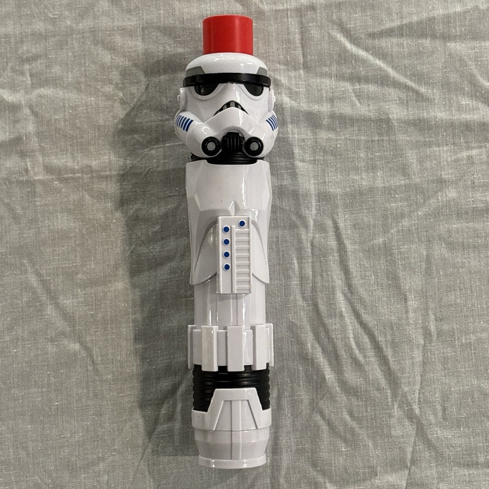 Star Wars Lightsaber Squad Stormtrooper Lightsaber Extendable Pre-owned Nice
