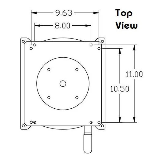 Tractor Seat Swivel Assembly
