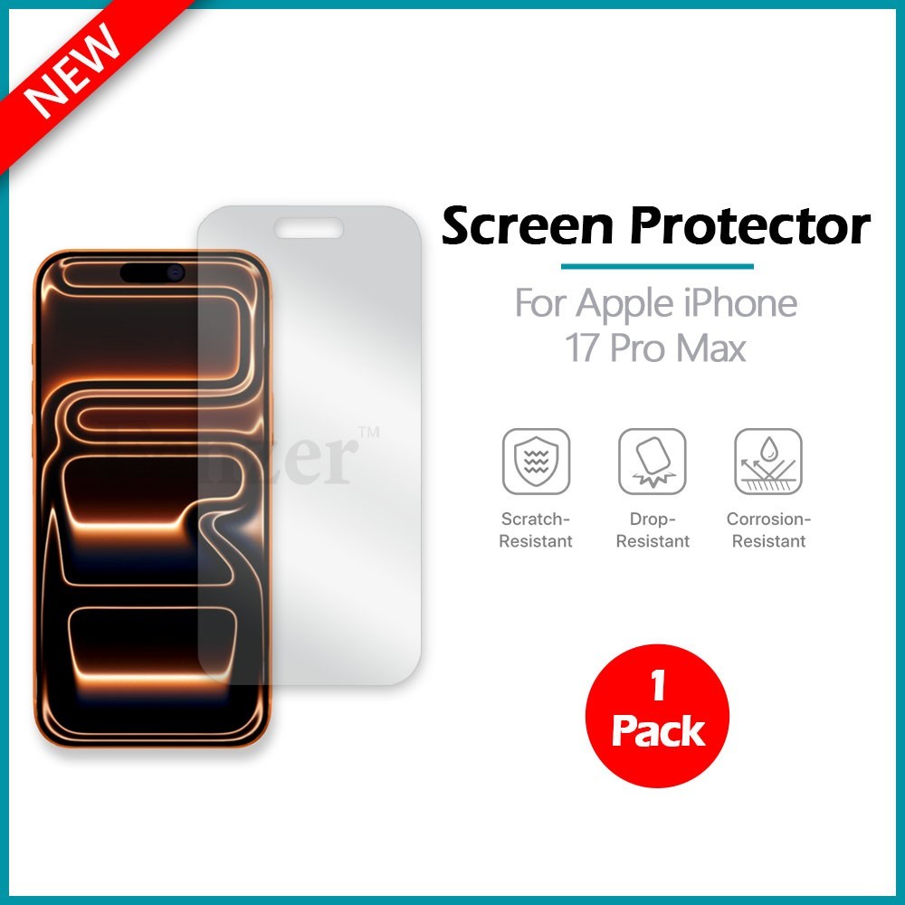 LCD Ultra Clear HD Screen Phone Shield Protector for Apple iPhone 17 Pro Max