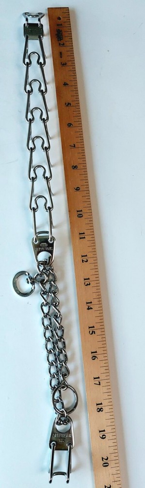 Herm Sprenger Chrome Plated Dogs Training Collar Medium