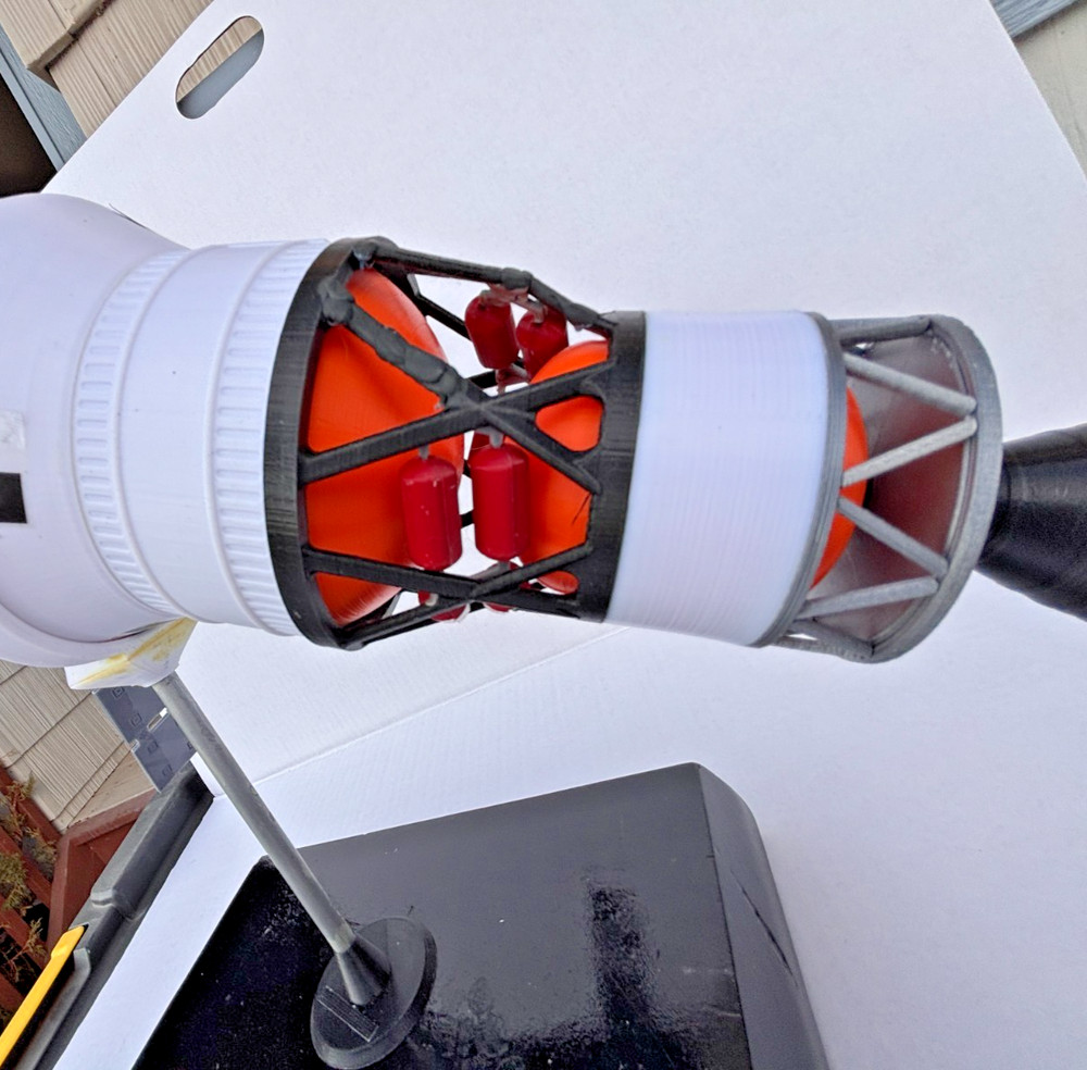 Custom 3D Print NASA Orion Mars Mission Stack CM SM ICPS Display