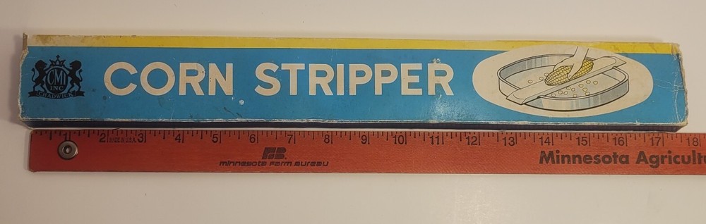 Kitchen Utensil- Corn Stripper - Used - Vintage - Includes Box - Uniquely Fun!