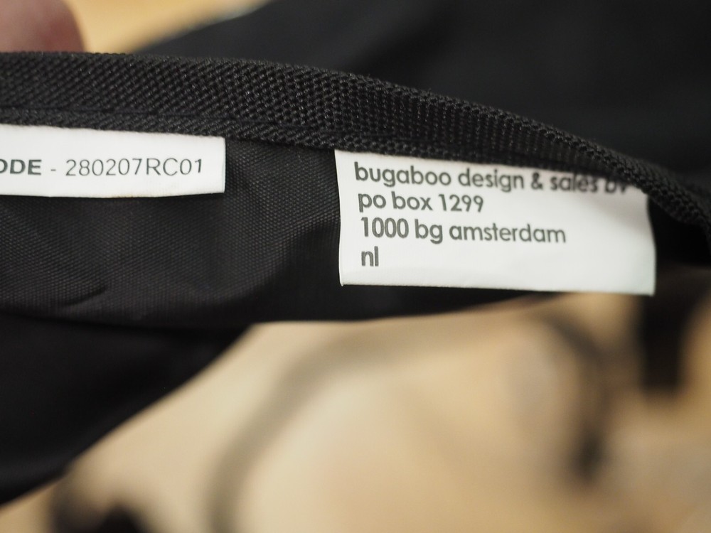 BUGABOO FROG BABY STROLLER Rain cover 280207rc01