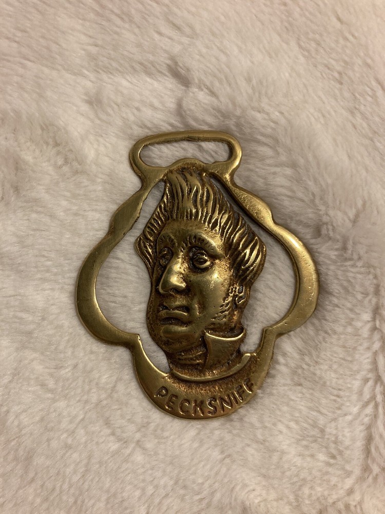 Pecksniff horse brass Medallion Ornament (F2)