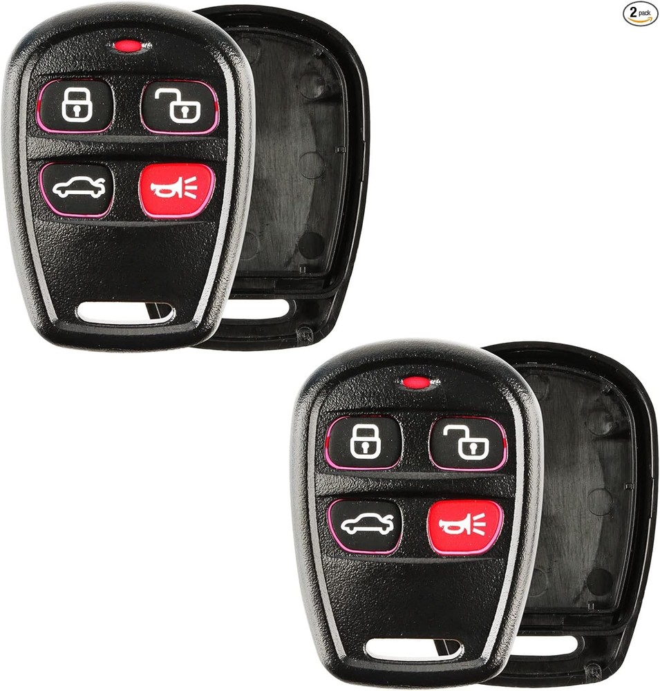 2X Remote Key Fob Shell Case for Spectra