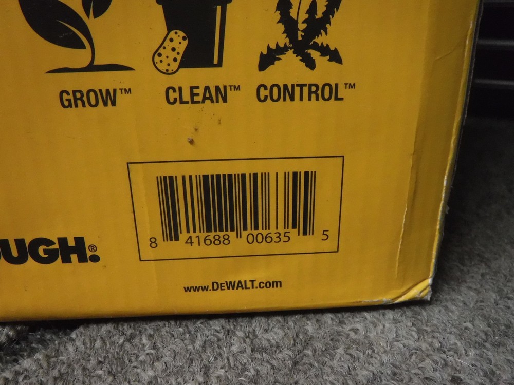 *NEW* Dewalt DXSP190652 4 Gal. Backpack Sprayer, Manual