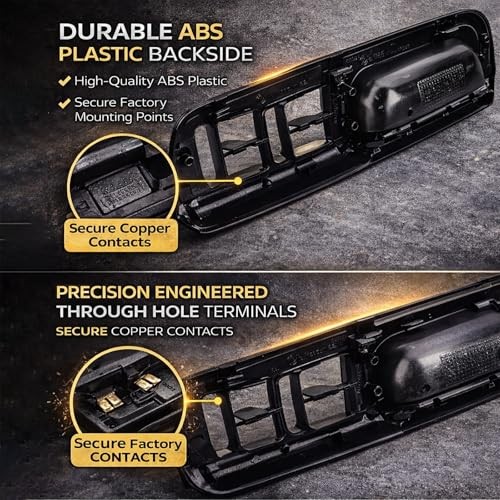 Window Switch Driver Side, Front Left Door Master Window Switch Trim Bezel Compa