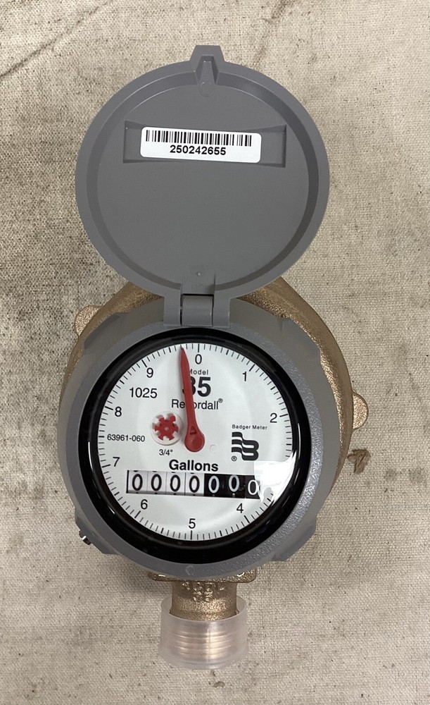 BADGER 103-3721 Mechanical Flowmeter 150 psi