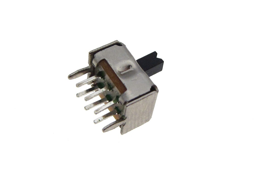 6P 6-Pin DPDT Slide Switch - Pack of 20