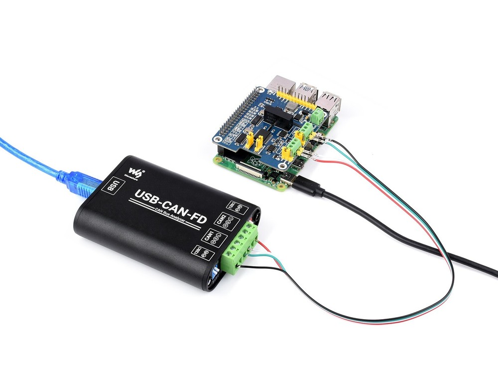 Waveshare Industrial Grade CAN/CAN FD Bus Data Analyzer USB To CAN FD Adapter