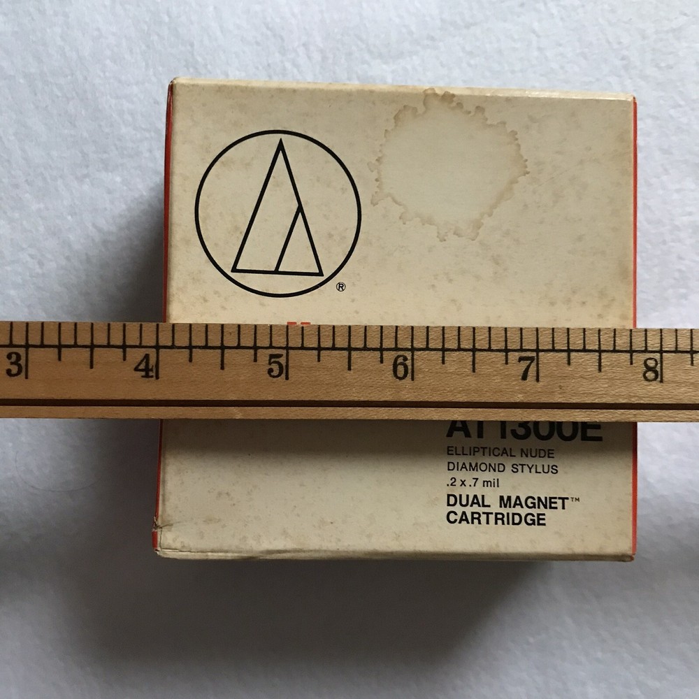 Audio-Technica EMPTY BOX for AT1300E Orig Container, Pkg Hardware, Paper Inserts