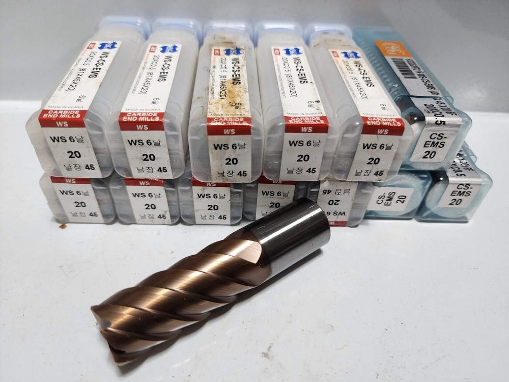 Solid Carbide endmill 6FL 20X45X81X20 1pcs