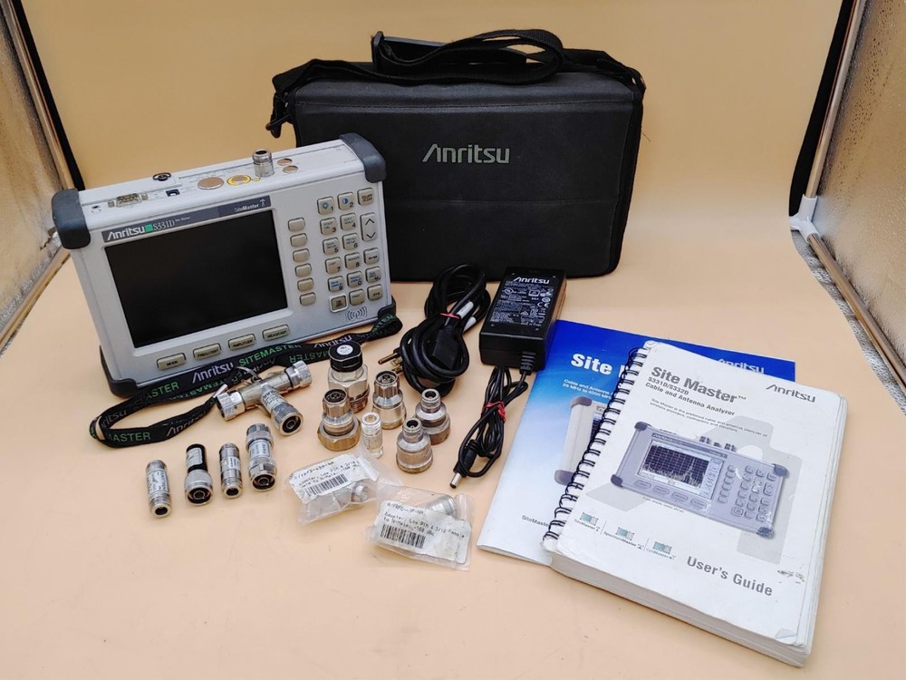 Anritsu S331D Site Master Cable & Antenna Analyzer [Option 3 Ver: 5.05] **READ**