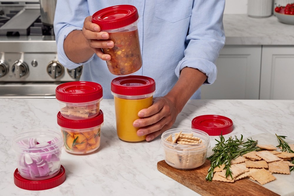 Value Pack TakeAlong 12 Piece Food Storage Set - Red