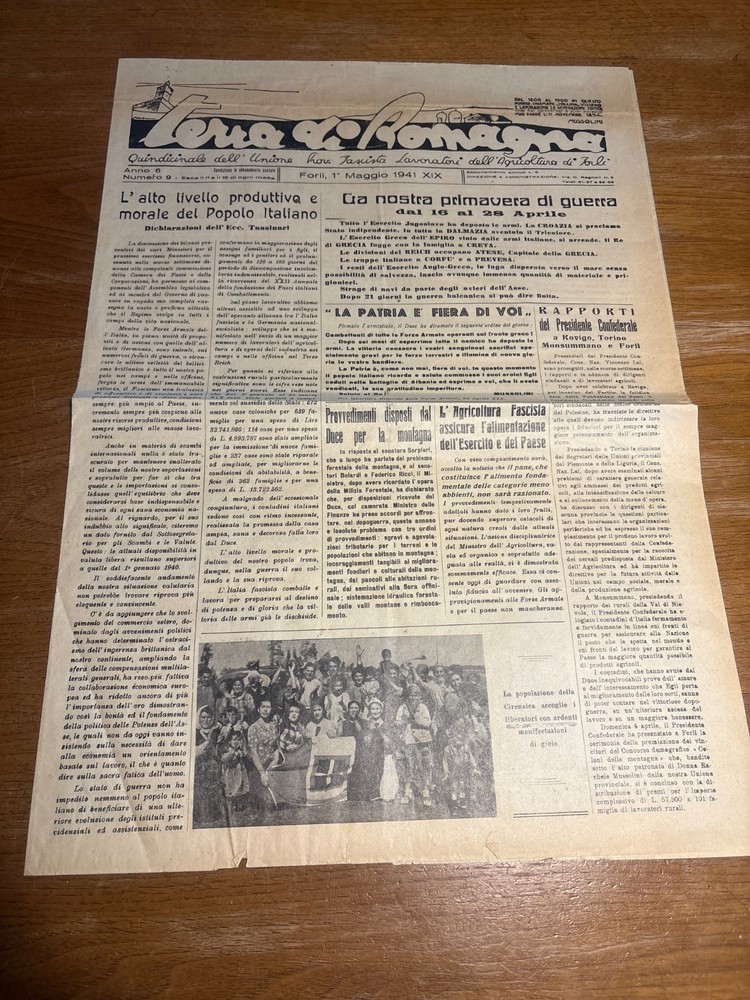 Terra di Romagna-Forlì 1941
