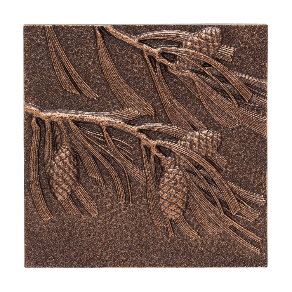 Whitehall Products Pinecone Wall Decor, Antique Copper