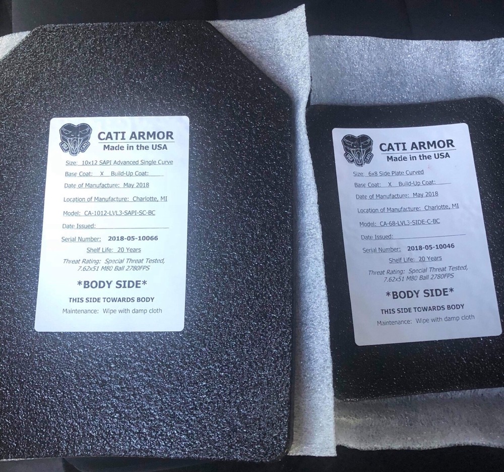 level 3a body armor plates