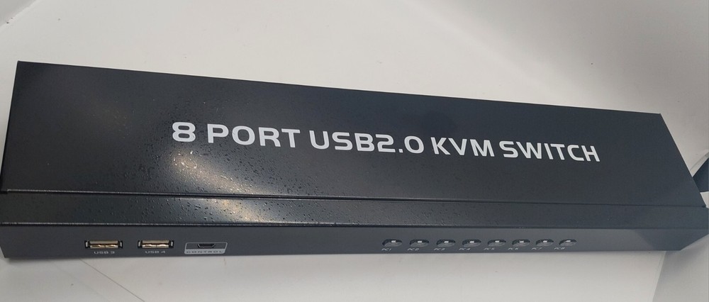 8-Ports External KVM switch Black Box, (A9)