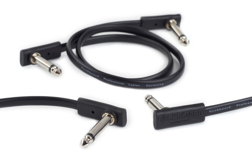 RockBoard Flat Patch Cable 60cm / 23.62" Black