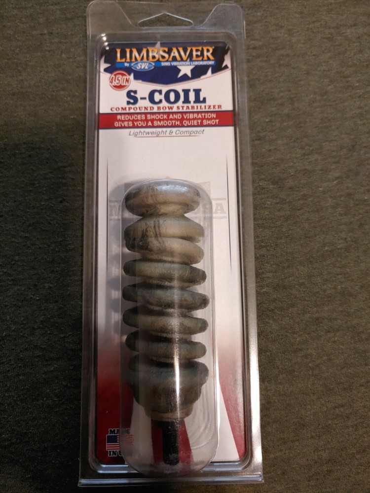 LimbSaver 3061 Camo 4 1/2" S-Coil Bow Stabilizer