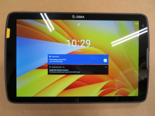 Zebra ET40 Enterprise Tablet 64GB w/4GB RAM 10" Barcode Scanner Rugged Android