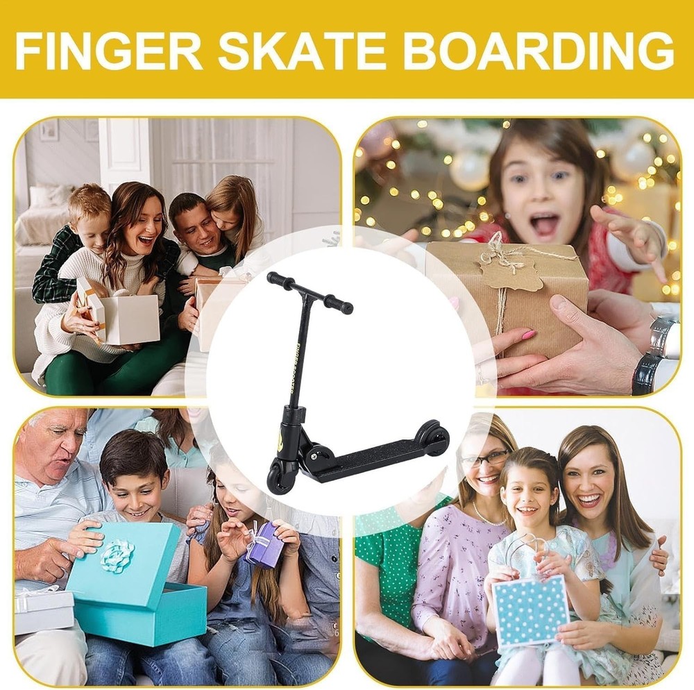 Interactive Finger Toy - Foldable BMX Finger Scooter for Skill Development