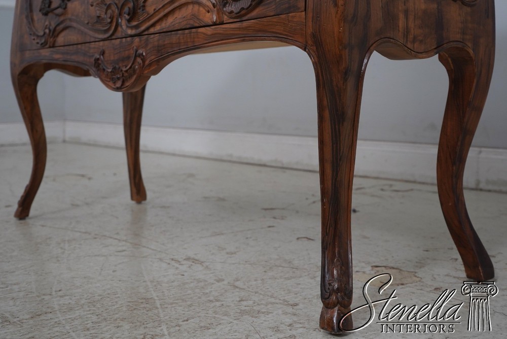 L69676: Vintage Italian Continental 2 Drawer Commode Server
